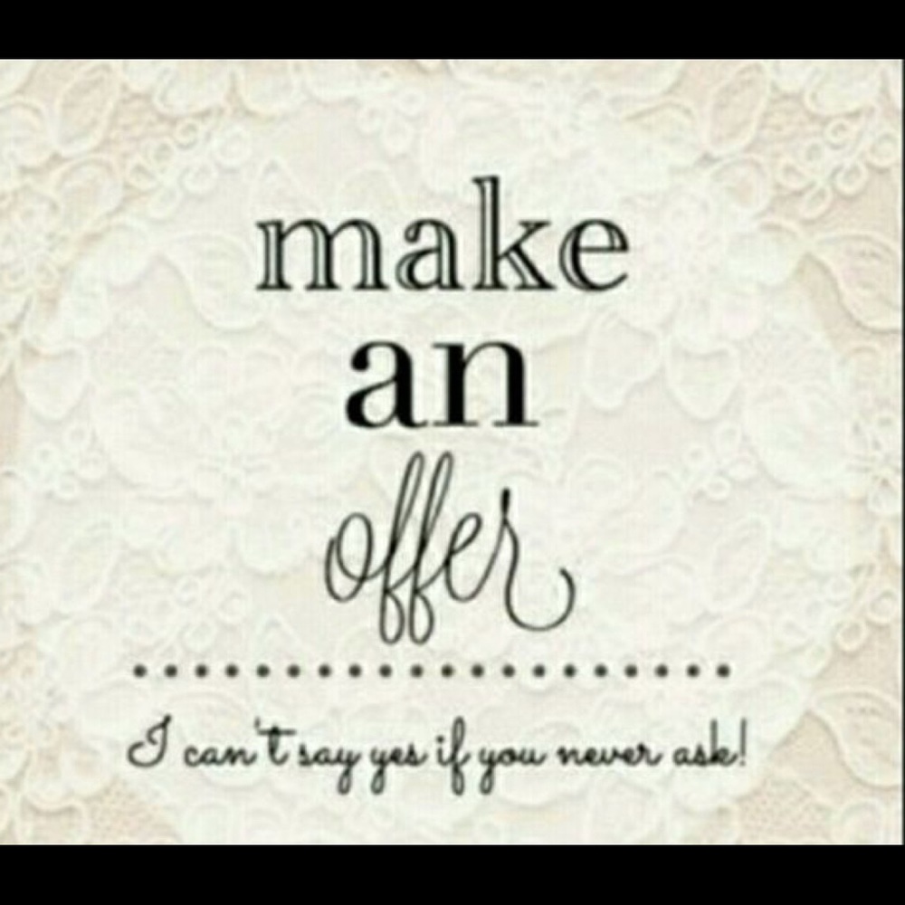 Make me an reasonable offer if you like the item!